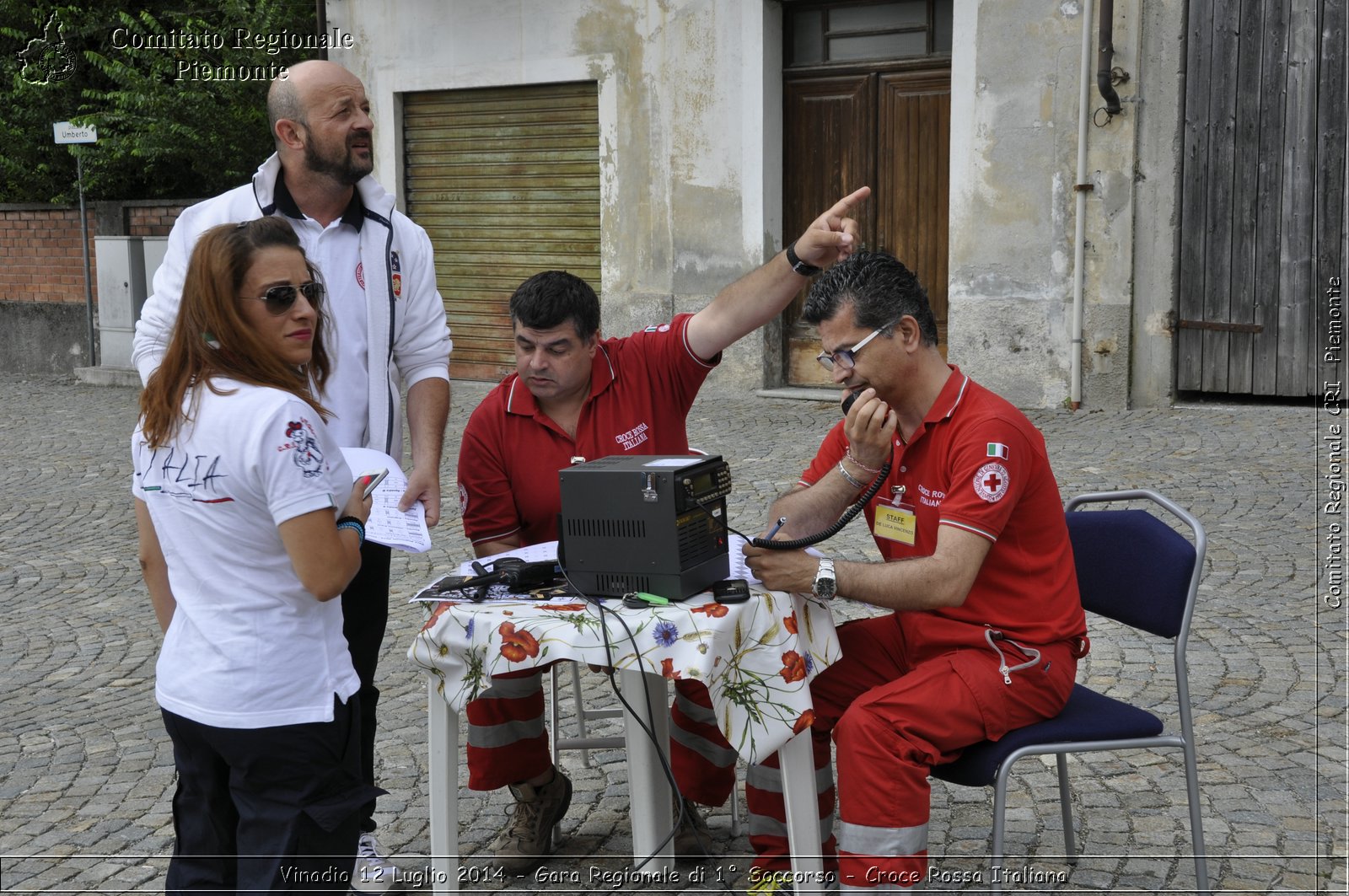 Vinadio 12 Luglio 2014 - Gara Regionale di 1 Soccorso - Croce Rossa Italiana- Comitato Regionale del Piemonte