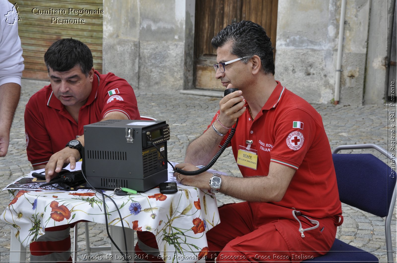 Vinadio 12 Luglio 2014 - Gara Regionale di 1 Soccorso - Croce Rossa Italiana- Comitato Regionale del Piemonte