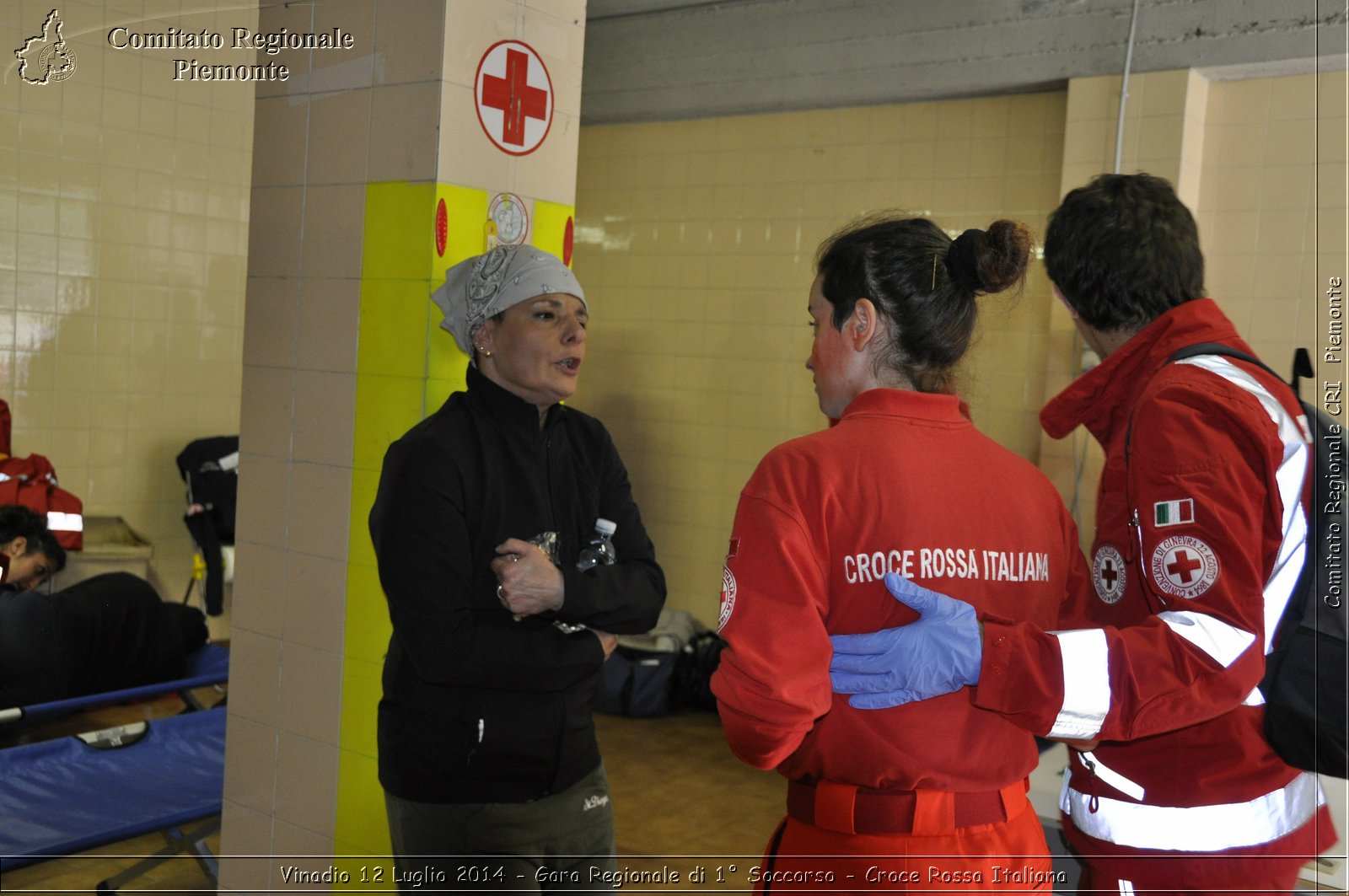 Vinadio 12 Luglio 2014 - Gara Regionale di 1 Soccorso - Croce Rossa Italiana- Comitato Regionale del Piemonte