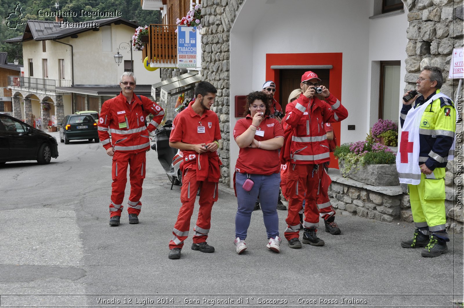 Vinadio 12 Luglio 2014 - Gara Regionale di 1 Soccorso - Croce Rossa Italiana- Comitato Regionale del Piemonte