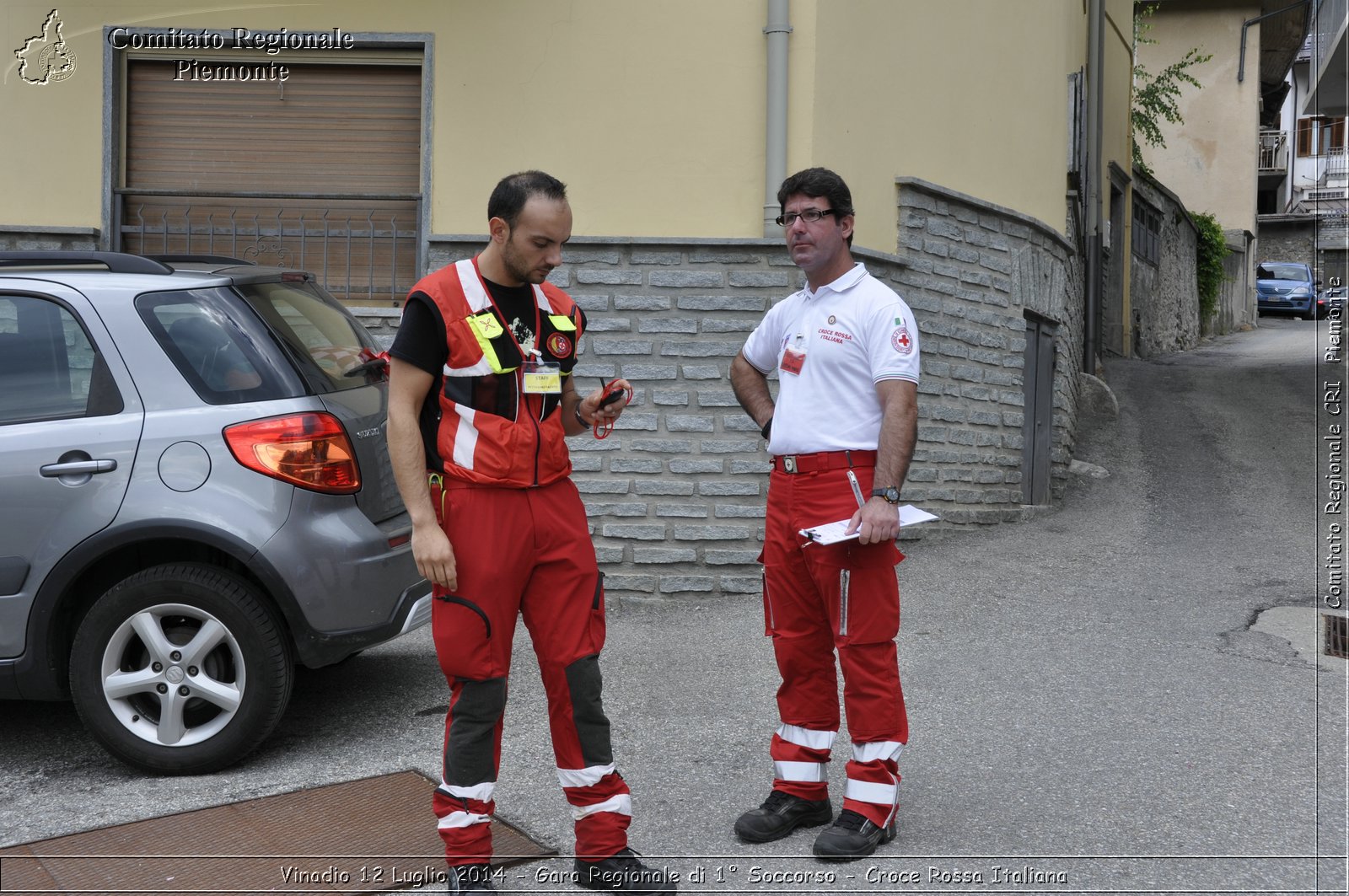 Vinadio 12 Luglio 2014 - Gara Regionale di 1 Soccorso - Croce Rossa Italiana- Comitato Regionale del Piemonte