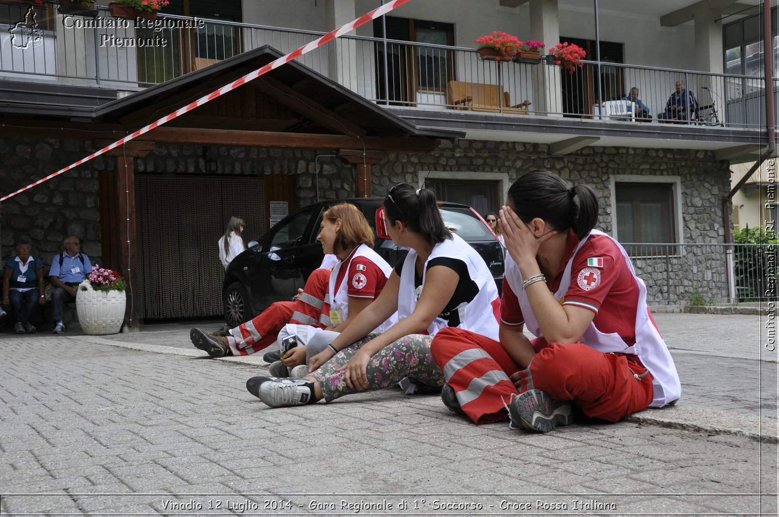 Vinadio 12 Luglio 2014 - Gara Regionale di 1 Soccorso - Croce Rossa Italiana- Comitato Regionale del Piemonte