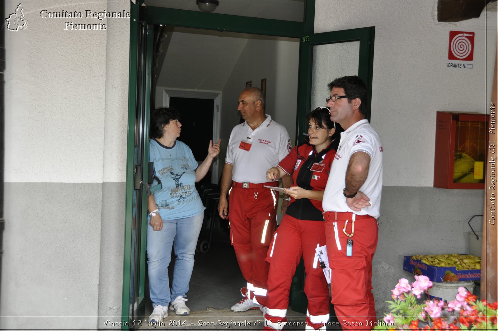 Vinadio 12 Luglio 2014 - Gara Regionale di 1 Soccorso - Croce Rossa Italiana- Comitato Regionale del Piemonte