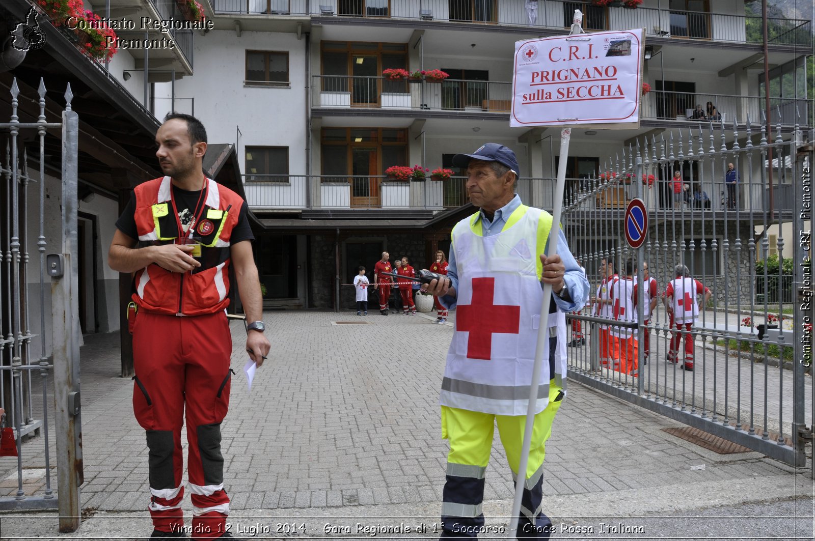 Vinadio 12 Luglio 2014 - Gara Regionale di 1 Soccorso - Croce Rossa Italiana- Comitato Regionale del Piemonte