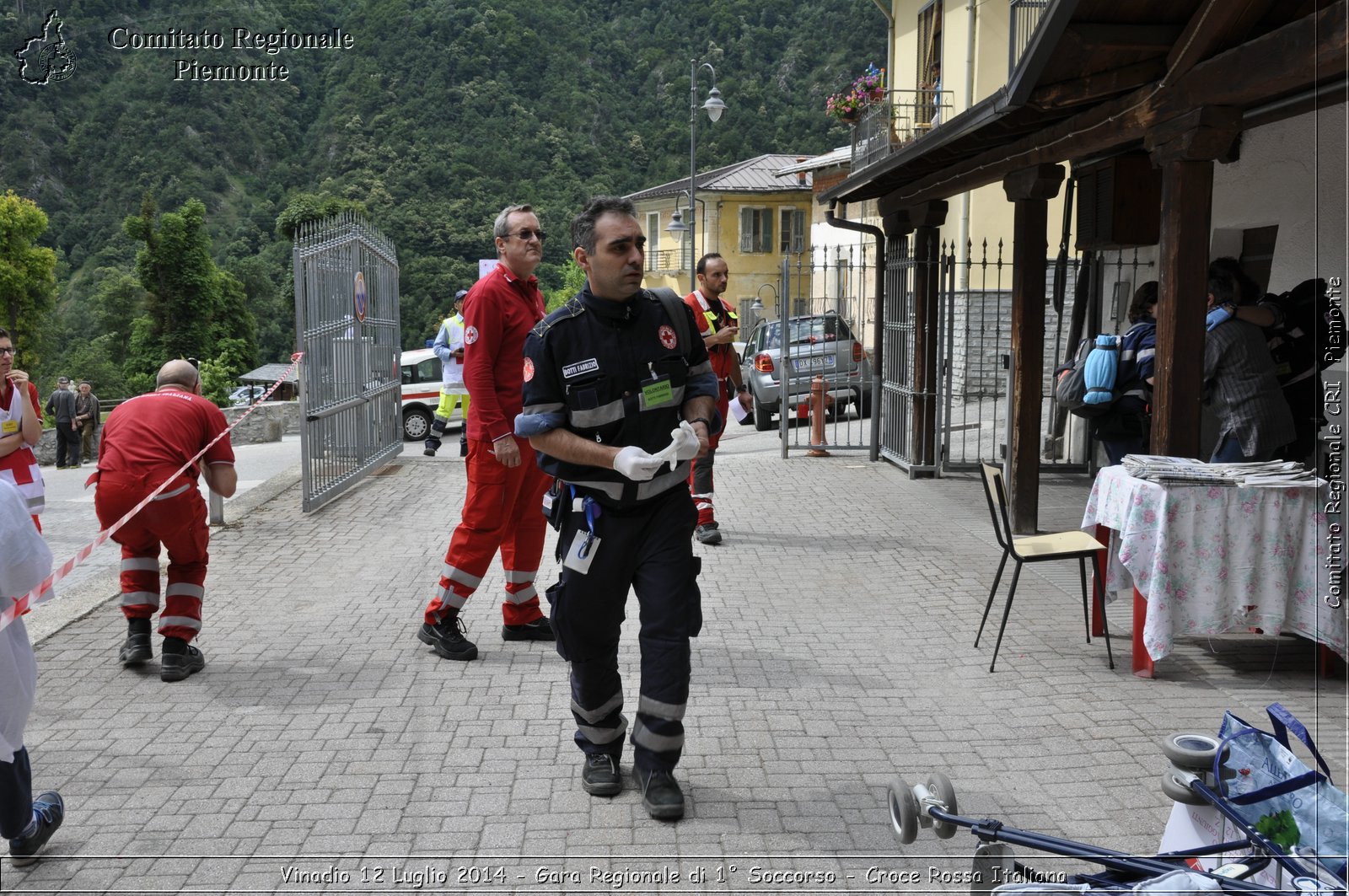 Vinadio 12 Luglio 2014 - Gara Regionale di 1 Soccorso - Croce Rossa Italiana- Comitato Regionale del Piemonte