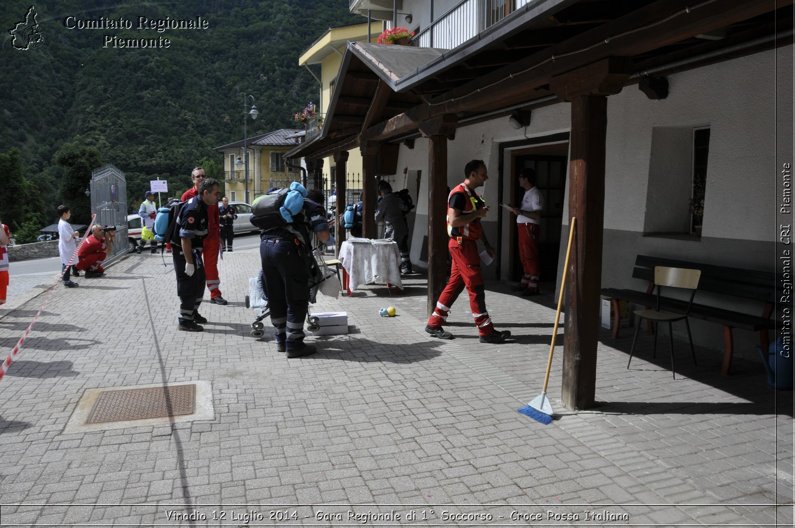 Vinadio 12 Luglio 2014 - Gara Regionale di 1 Soccorso - Croce Rossa Italiana- Comitato Regionale del Piemonte