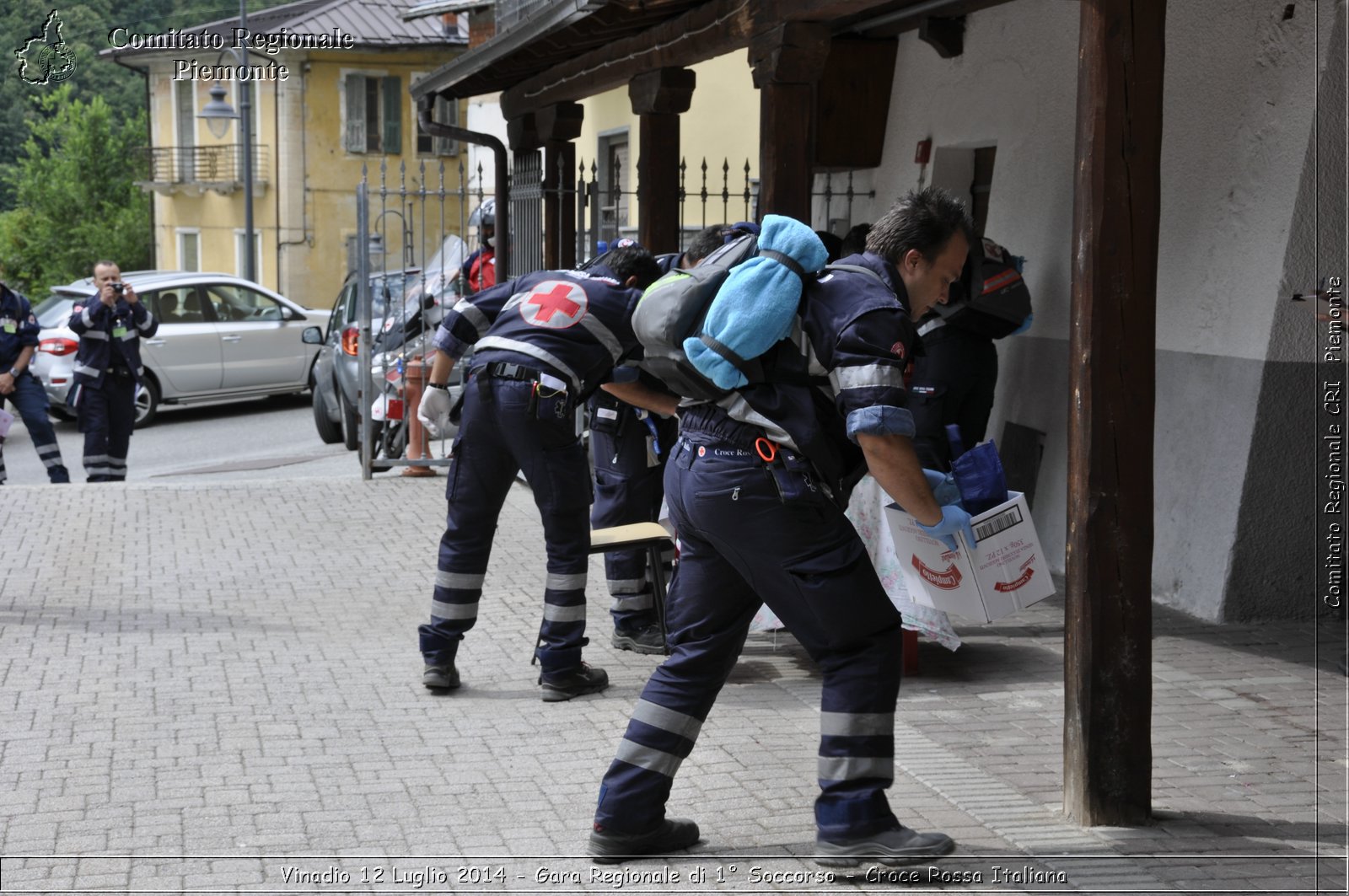 Vinadio 12 Luglio 2014 - Gara Regionale di 1 Soccorso - Croce Rossa Italiana- Comitato Regionale del Piemonte