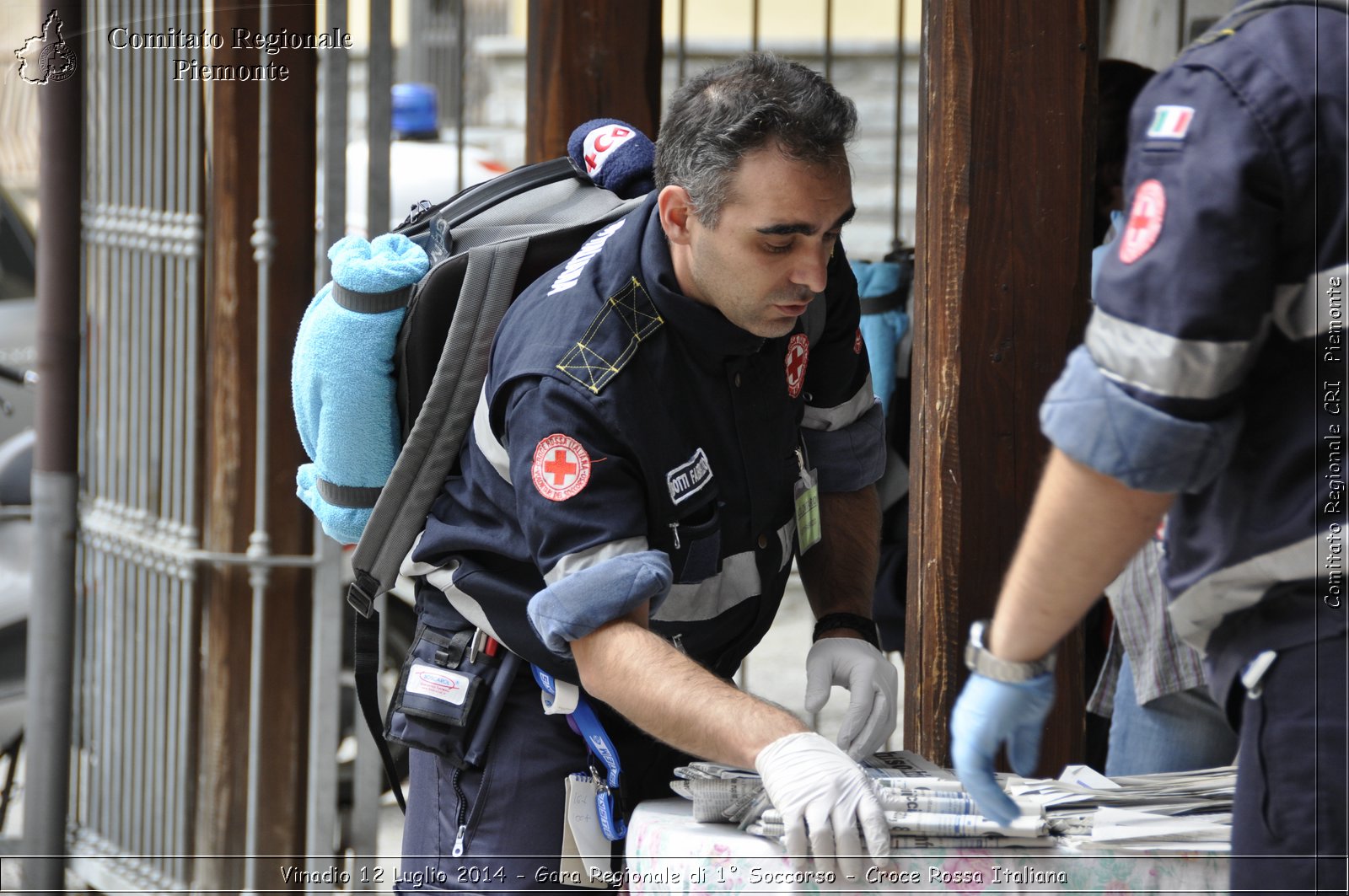 Vinadio 12 Luglio 2014 - Gara Regionale di 1 Soccorso - Croce Rossa Italiana- Comitato Regionale del Piemonte