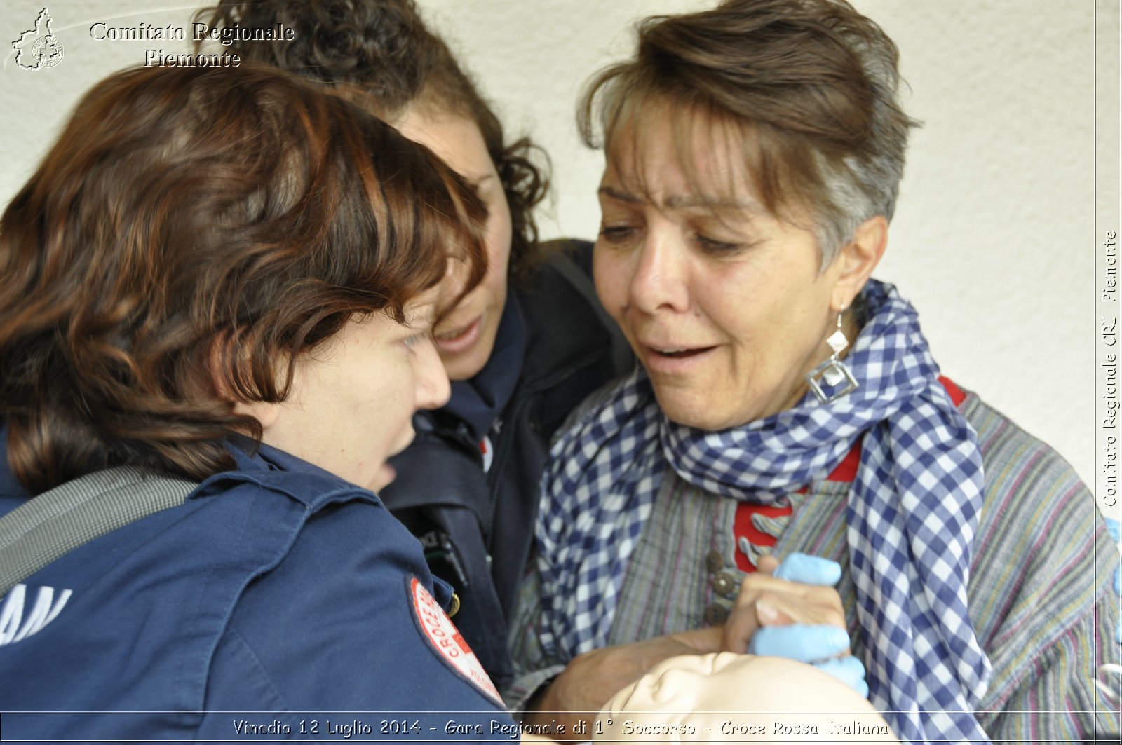 Vinadio 12 Luglio 2014 - Gara Regionale di 1 Soccorso - Croce Rossa Italiana- Comitato Regionale del Piemonte