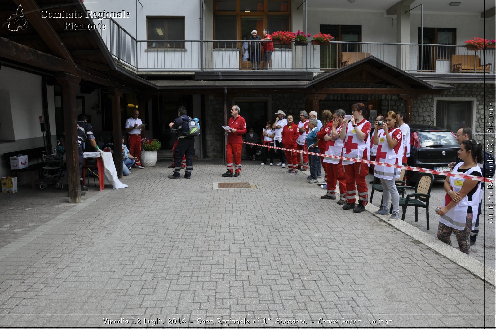 Vinadio 12 Luglio 2014 - Gara Regionale di 1 Soccorso - Croce Rossa Italiana- Comitato Regionale del Piemonte