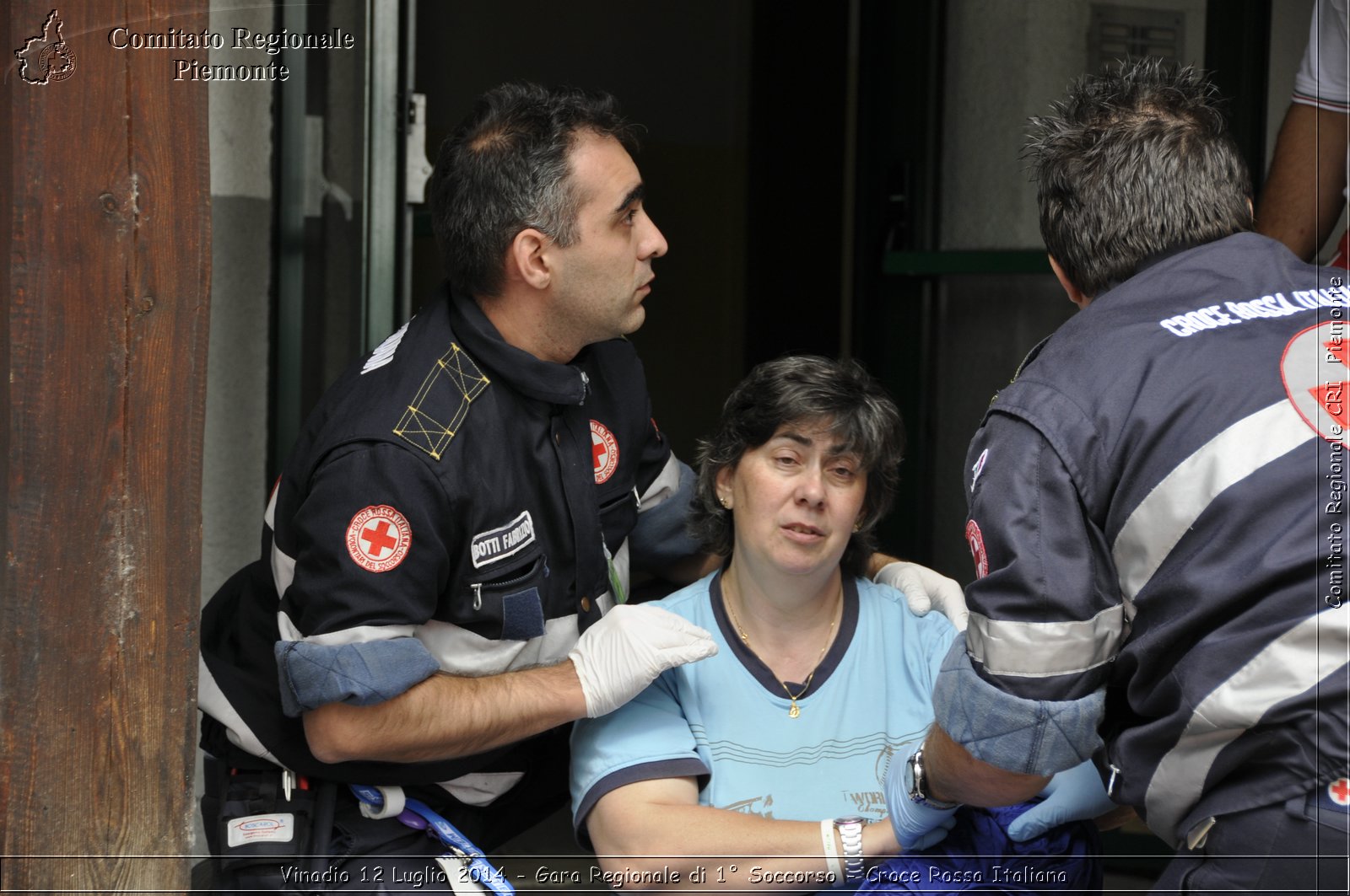 Vinadio 12 Luglio 2014 - Gara Regionale di 1 Soccorso - Croce Rossa Italiana- Comitato Regionale del Piemonte