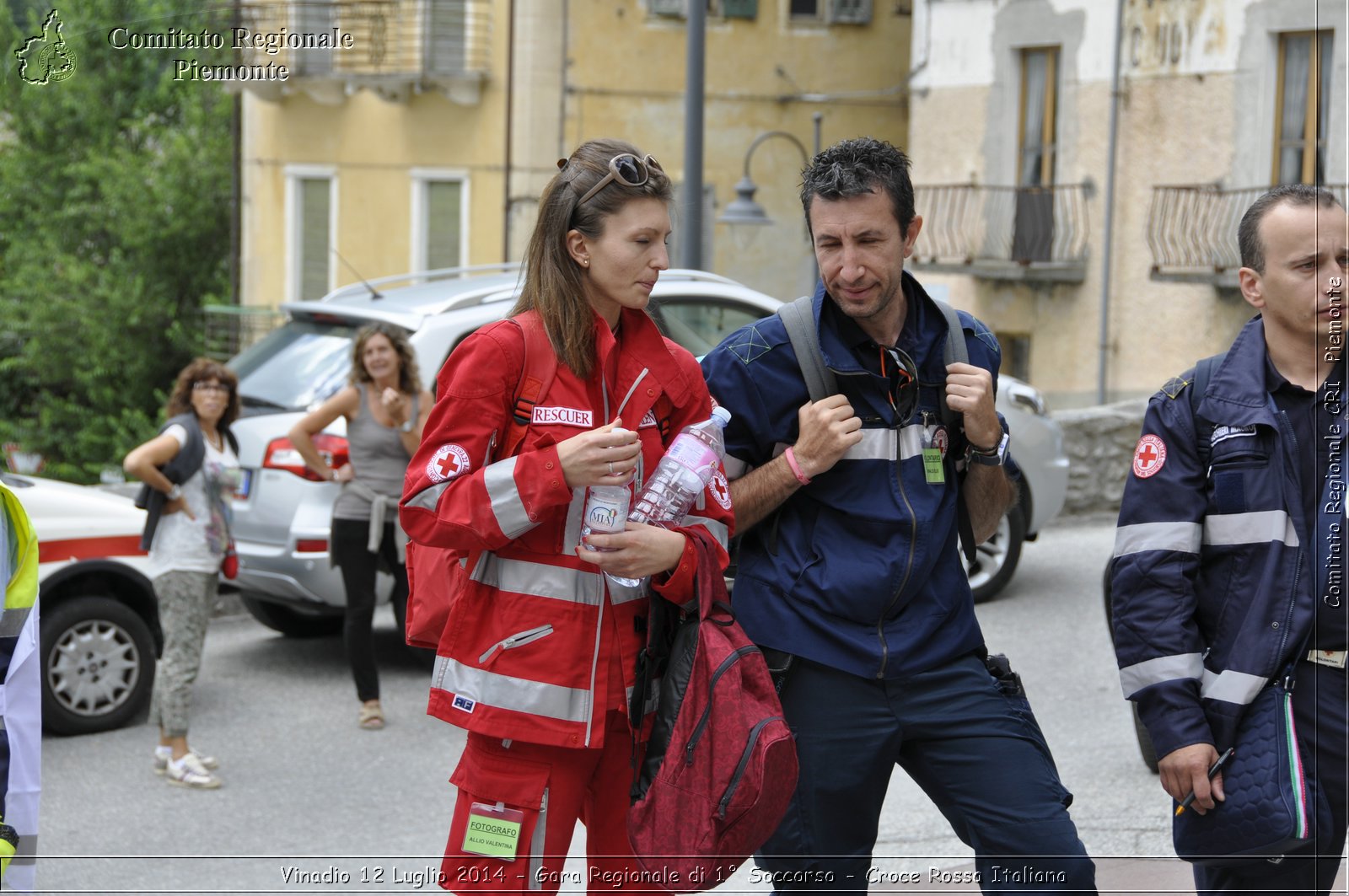 Vinadio 12 Luglio 2014 - Gara Regionale di 1 Soccorso - Croce Rossa Italiana- Comitato Regionale del Piemonte