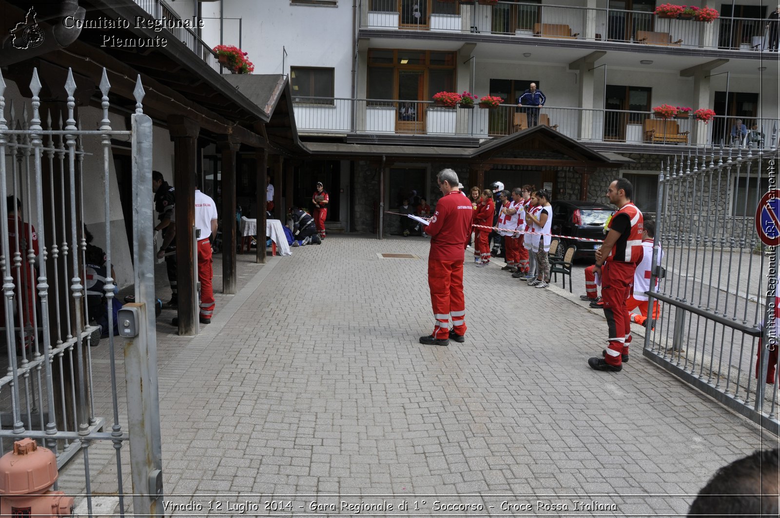 Vinadio 12 Luglio 2014 - Gara Regionale di 1 Soccorso - Croce Rossa Italiana- Comitato Regionale del Piemonte