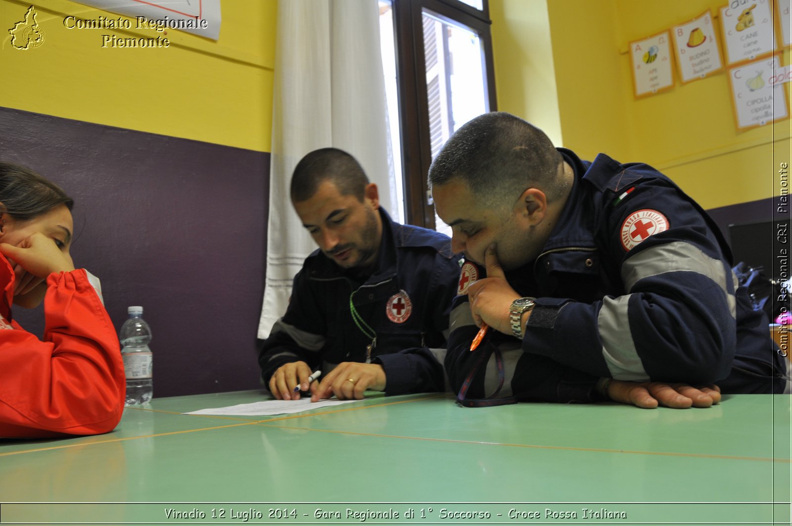 Vinadio 12 Luglio 2014 - Gara Regionale di 1 Soccorso - Croce Rossa Italiana- Comitato Regionale del Piemonte