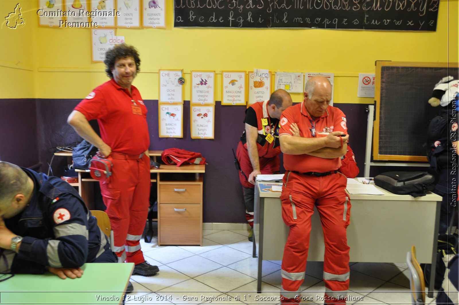 Vinadio 12 Luglio 2014 - Gara Regionale di 1 Soccorso - Croce Rossa Italiana- Comitato Regionale del Piemonte