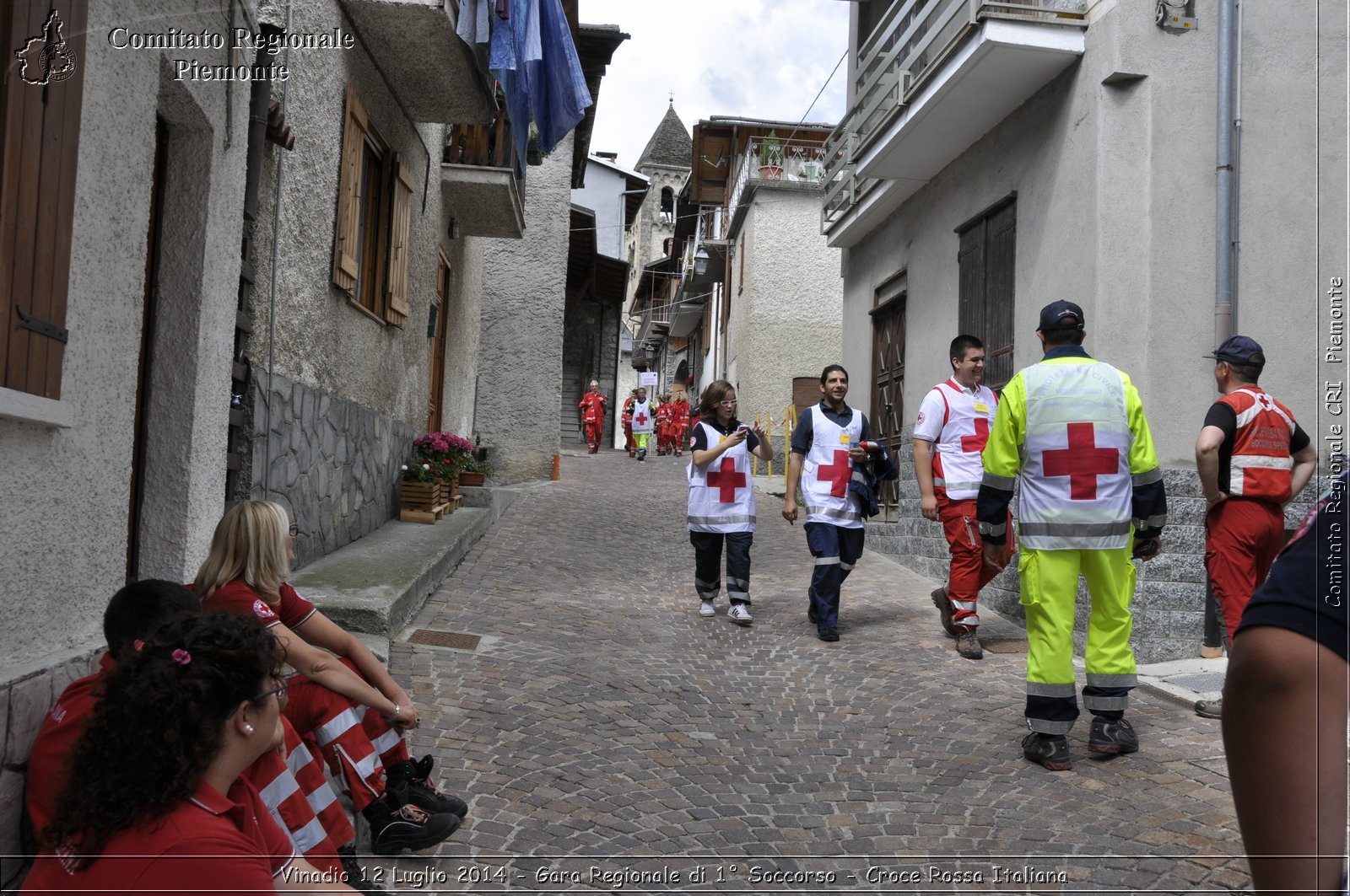 Vinadio 12 Luglio 2014 - Gara Regionale di 1 Soccorso - Croce Rossa Italiana- Comitato Regionale del Piemonte