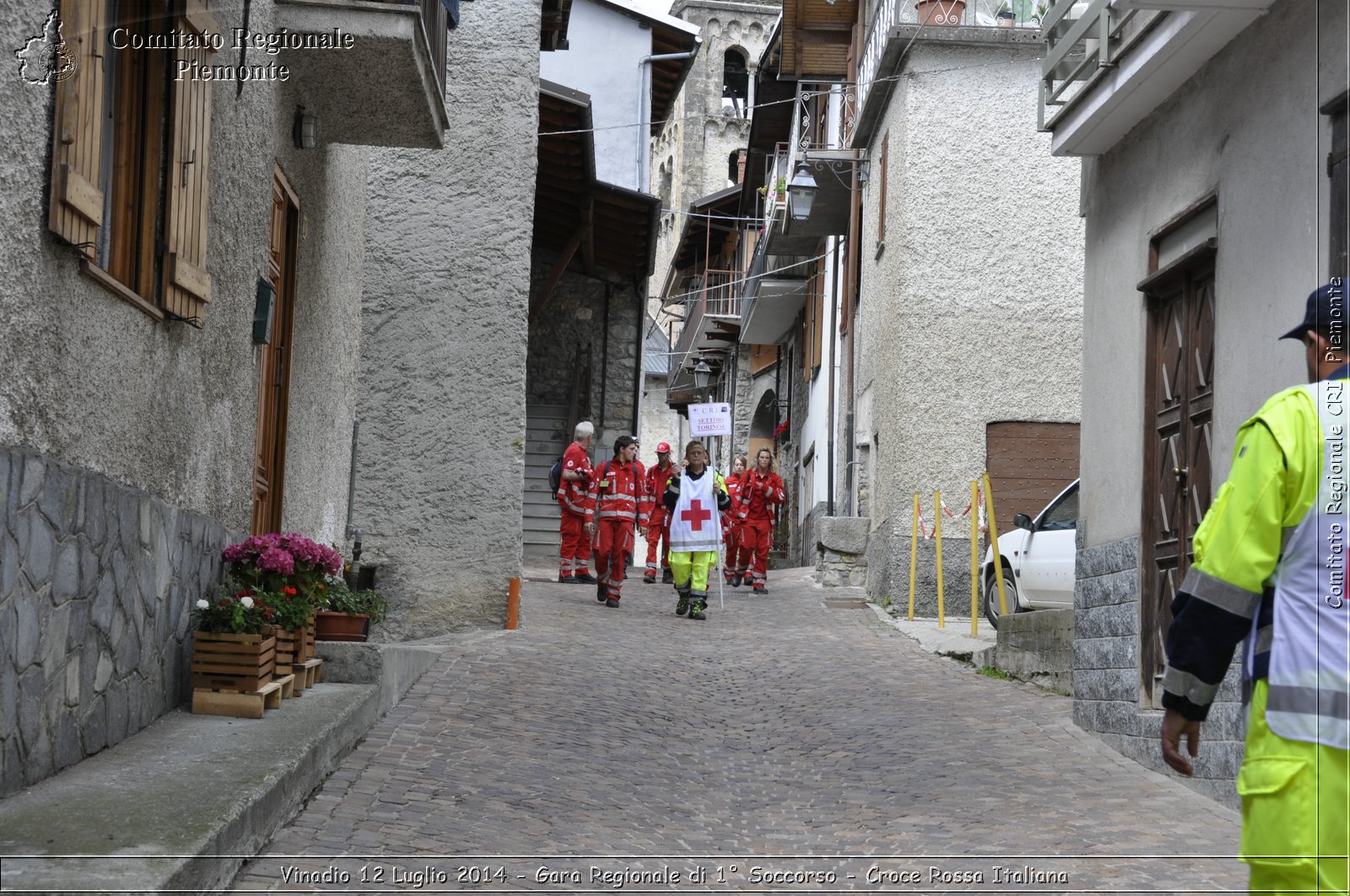 Vinadio 12 Luglio 2014 - Gara Regionale di 1 Soccorso - Croce Rossa Italiana- Comitato Regionale del Piemonte