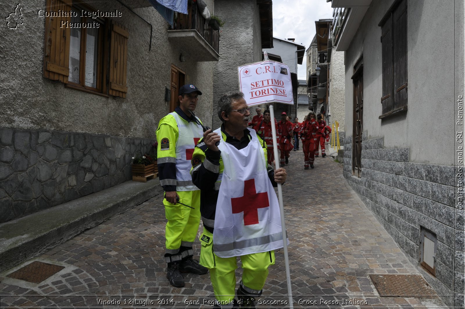 Vinadio 12 Luglio 2014 - Gara Regionale di 1 Soccorso - Croce Rossa Italiana- Comitato Regionale del Piemonte