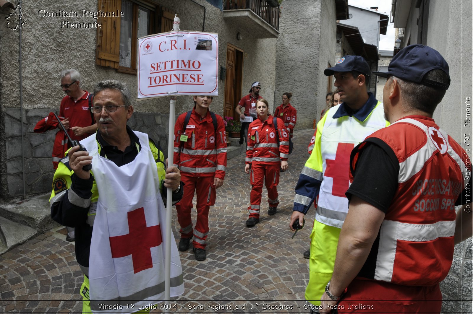 Vinadio 12 Luglio 2014 - Gara Regionale di 1 Soccorso - Croce Rossa Italiana- Comitato Regionale del Piemonte