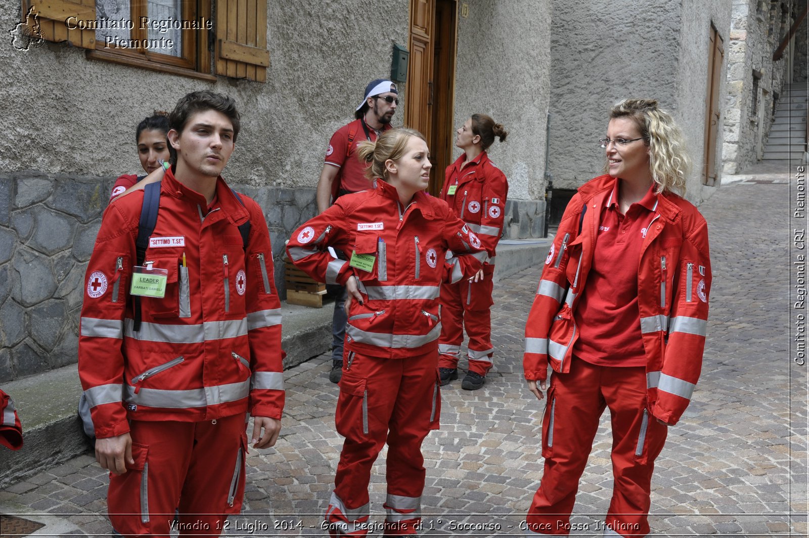 Vinadio 12 Luglio 2014 - Gara Regionale di 1 Soccorso - Croce Rossa Italiana- Comitato Regionale del Piemonte