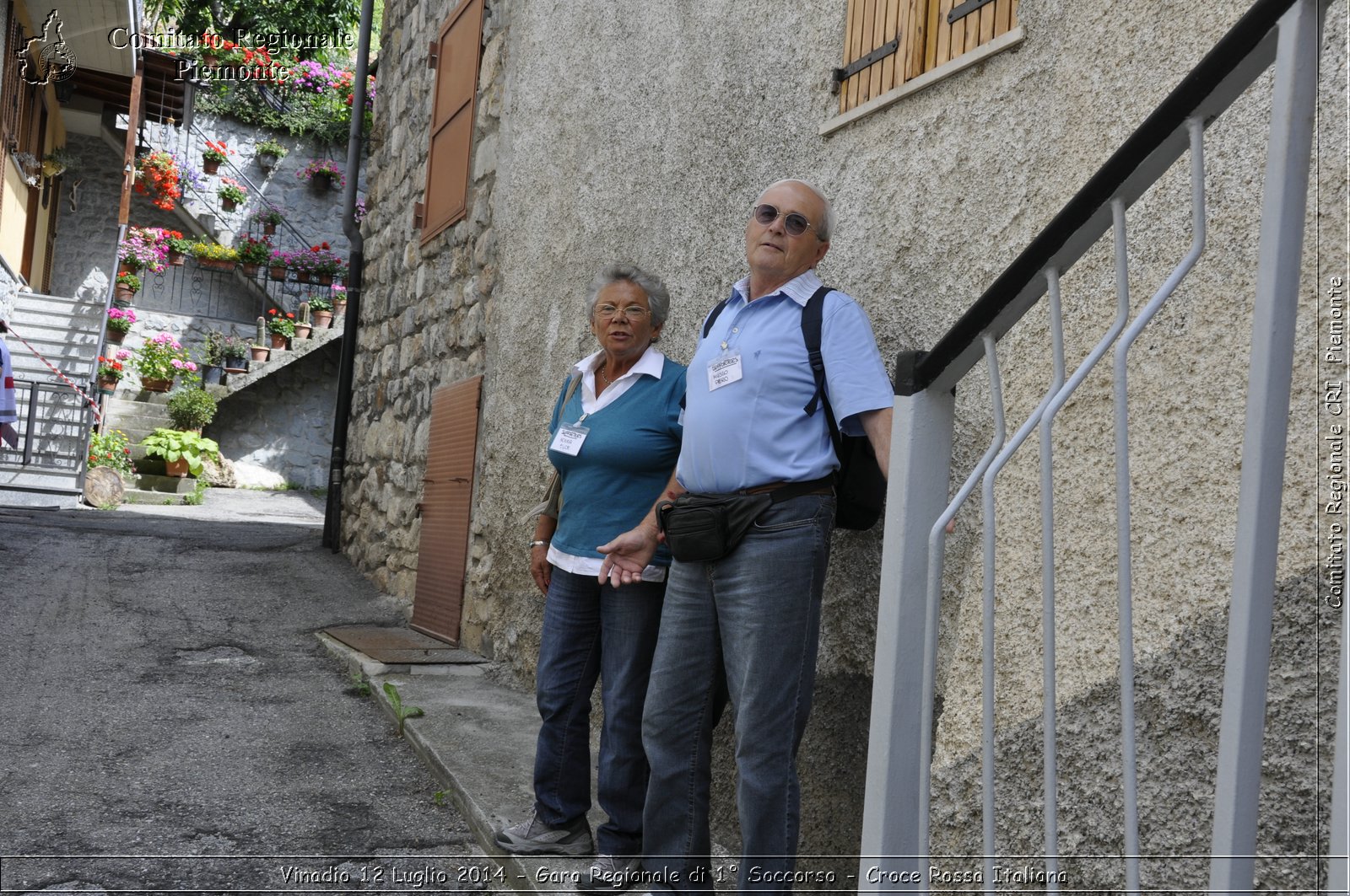 Vinadio 12 Luglio 2014 - Gara Regionale di 1 Soccorso - Croce Rossa Italiana- Comitato Regionale del Piemonte