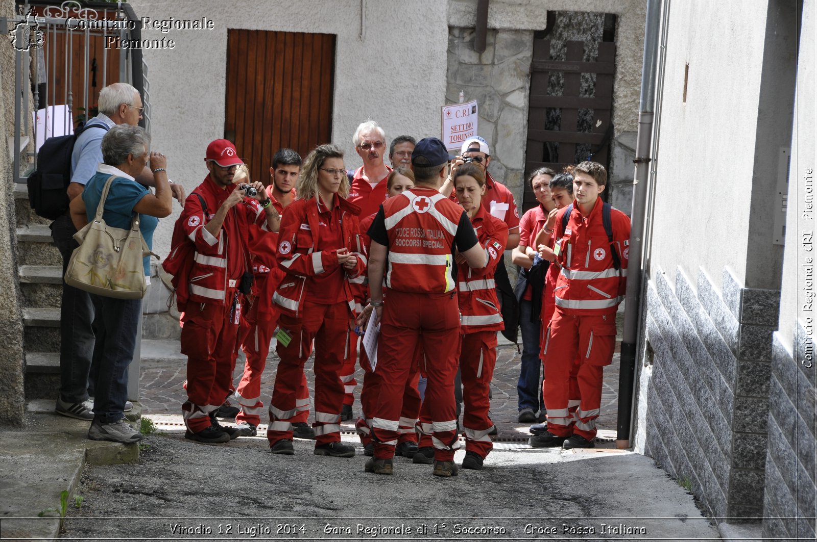 Vinadio 12 Luglio 2014 - Gara Regionale di 1 Soccorso - Croce Rossa Italiana- Comitato Regionale del Piemonte