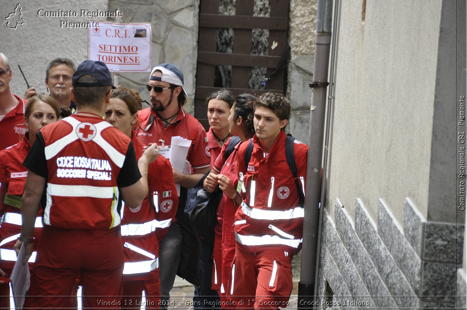 Vinadio 12 Luglio 2014 - Gara Regionale di 1 Soccorso - Croce Rossa Italiana- Comitato Regionale del Piemonte