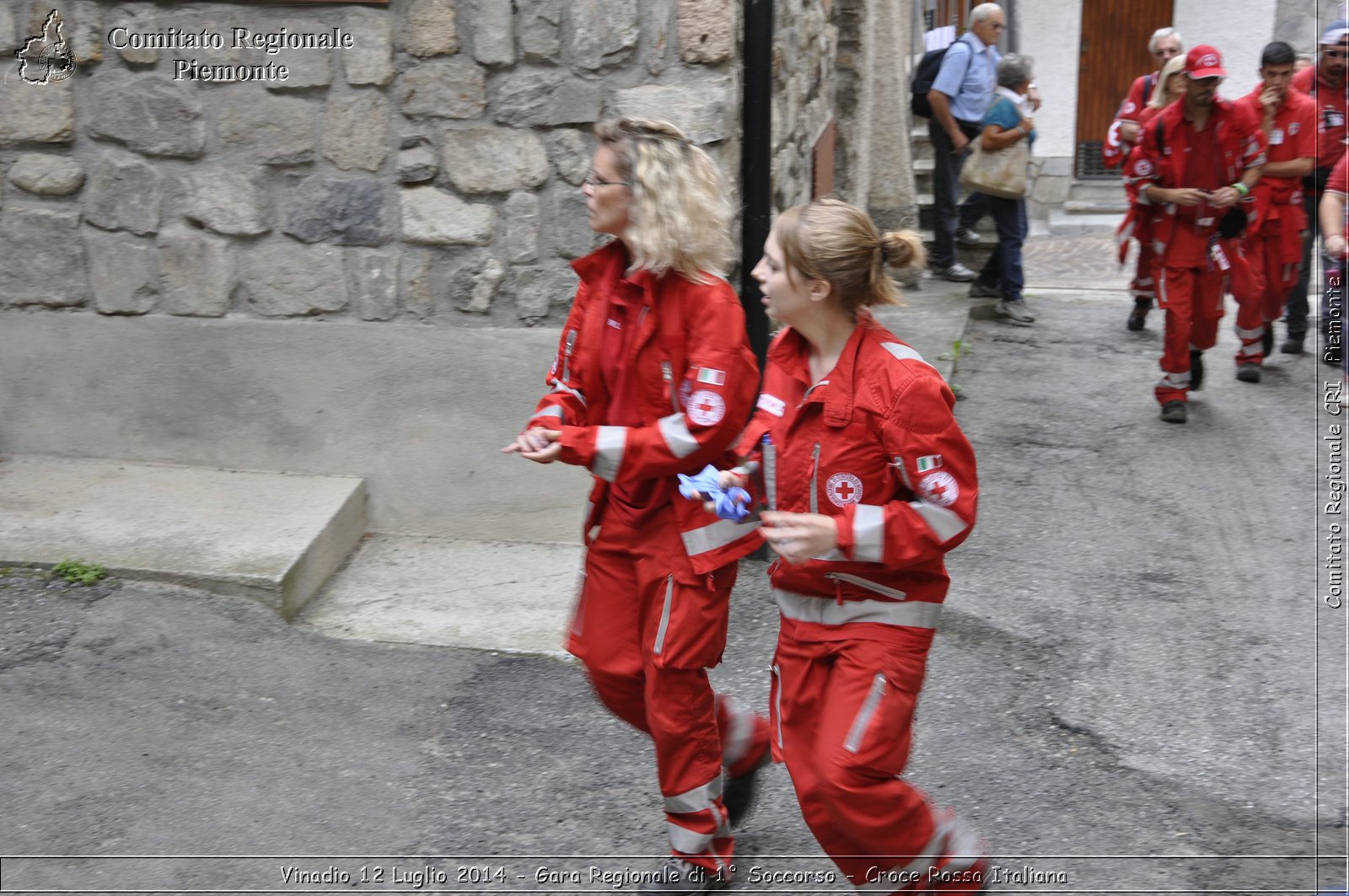 Vinadio 12 Luglio 2014 - Gara Regionale di 1 Soccorso - Croce Rossa Italiana- Comitato Regionale del Piemonte