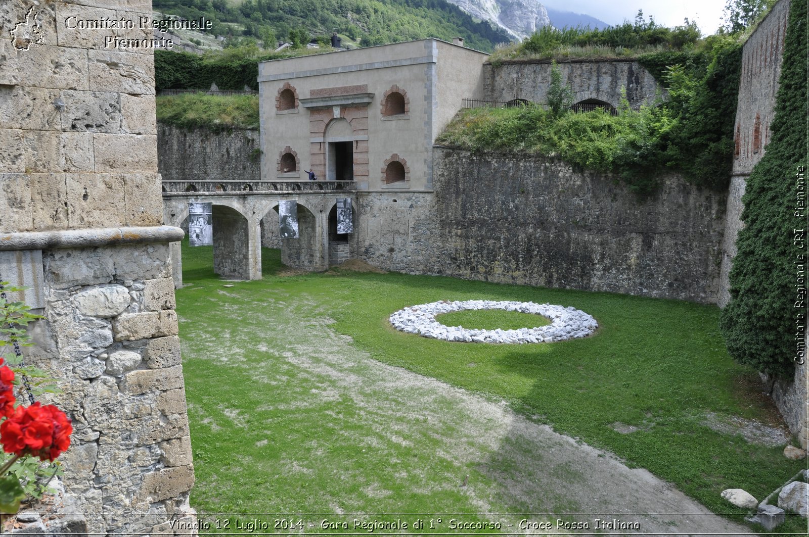 Vinadio 12 Luglio 2014 - Gara Regionale di 1 Soccorso - Croce Rossa Italiana- Comitato Regionale del Piemonte