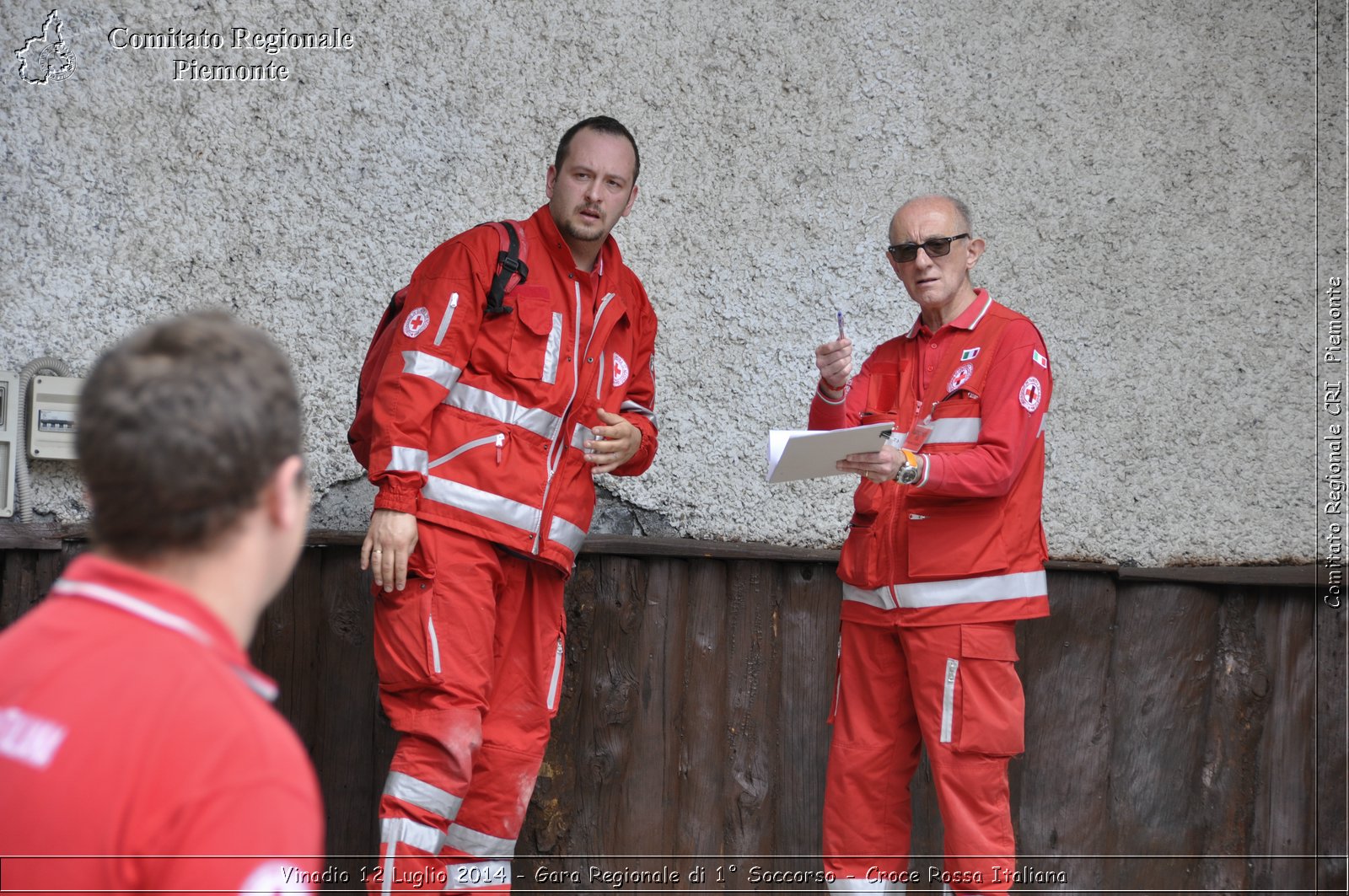 Vinadio 12 Luglio 2014 - Gara Regionale di 1 Soccorso - Croce Rossa Italiana- Comitato Regionale del Piemonte