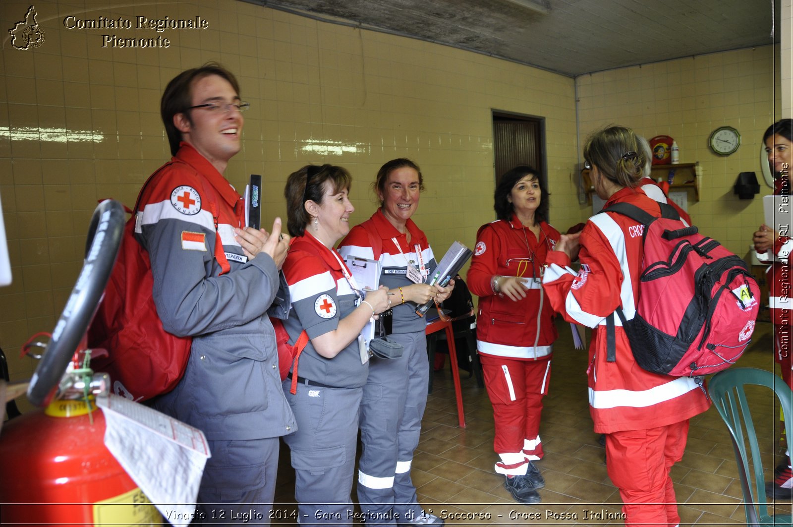 Vinadio 12 Luglio 2014 - Gara Regionale di 1 Soccorso - Croce Rossa Italiana- Comitato Regionale del Piemonte