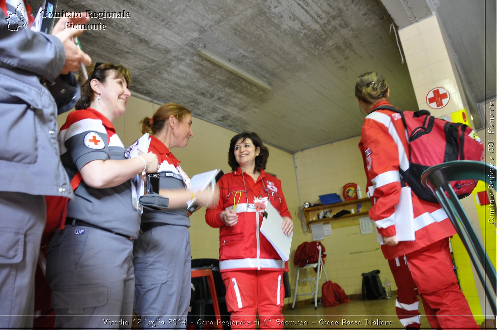 Vinadio 12 Luglio 2014 - Gara Regionale di 1 Soccorso - Croce Rossa Italiana- Comitato Regionale del Piemonte