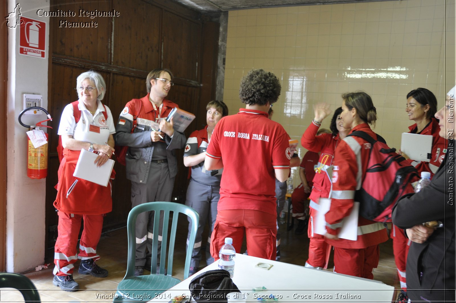 Vinadio 12 Luglio 2014 - Gara Regionale di 1 Soccorso - Croce Rossa Italiana- Comitato Regionale del Piemonte