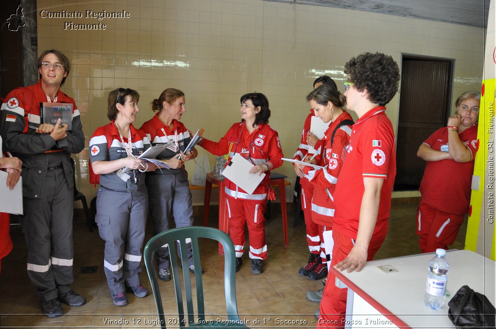 Vinadio 12 Luglio 2014 - Gara Regionale di 1 Soccorso - Croce Rossa Italiana- Comitato Regionale del Piemonte