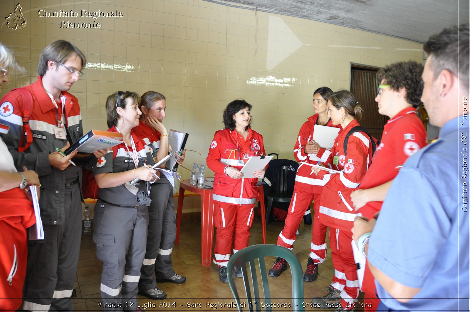 Vinadio 12 Luglio 2014 - Gara Regionale di 1 Soccorso - Croce Rossa Italiana- Comitato Regionale del Piemonte