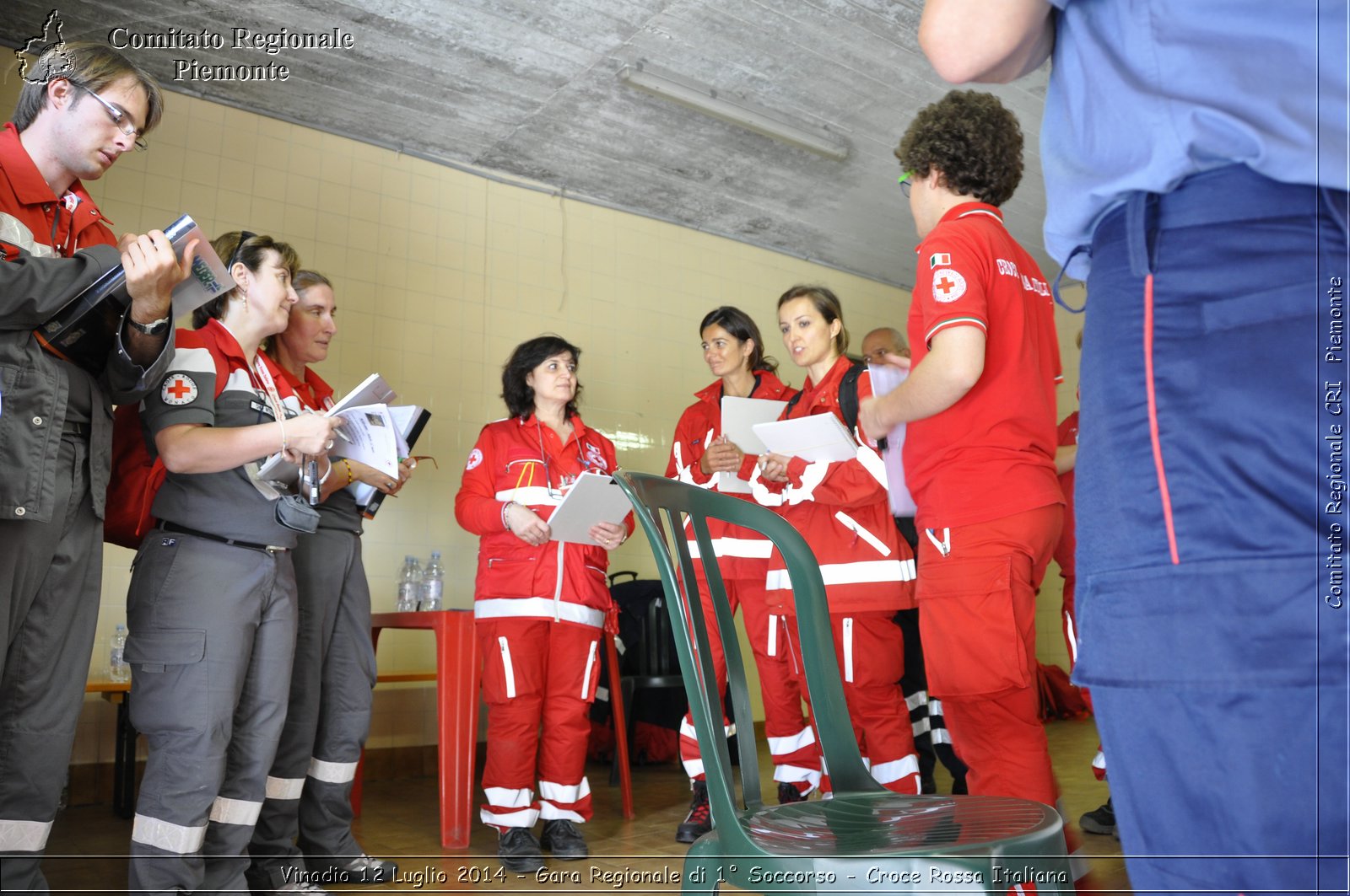 Vinadio 12 Luglio 2014 - Gara Regionale di 1 Soccorso - Croce Rossa Italiana- Comitato Regionale del Piemonte