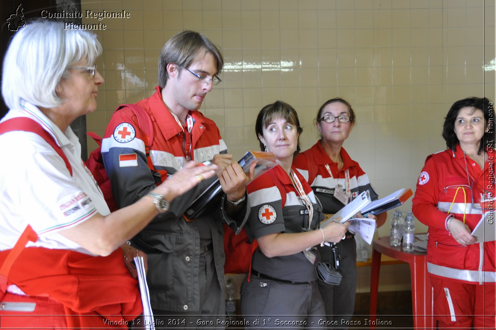 Vinadio 12 Luglio 2014 - Gara Regionale di 1 Soccorso - Croce Rossa Italiana- Comitato Regionale del Piemonte