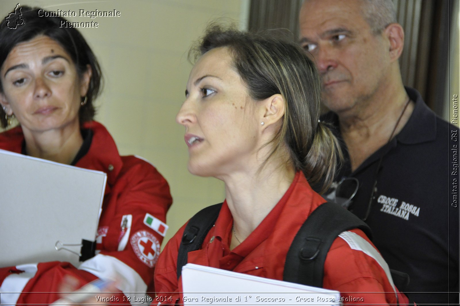 Vinadio 12 Luglio 2014 - Gara Regionale di 1 Soccorso - Croce Rossa Italiana- Comitato Regionale del Piemonte