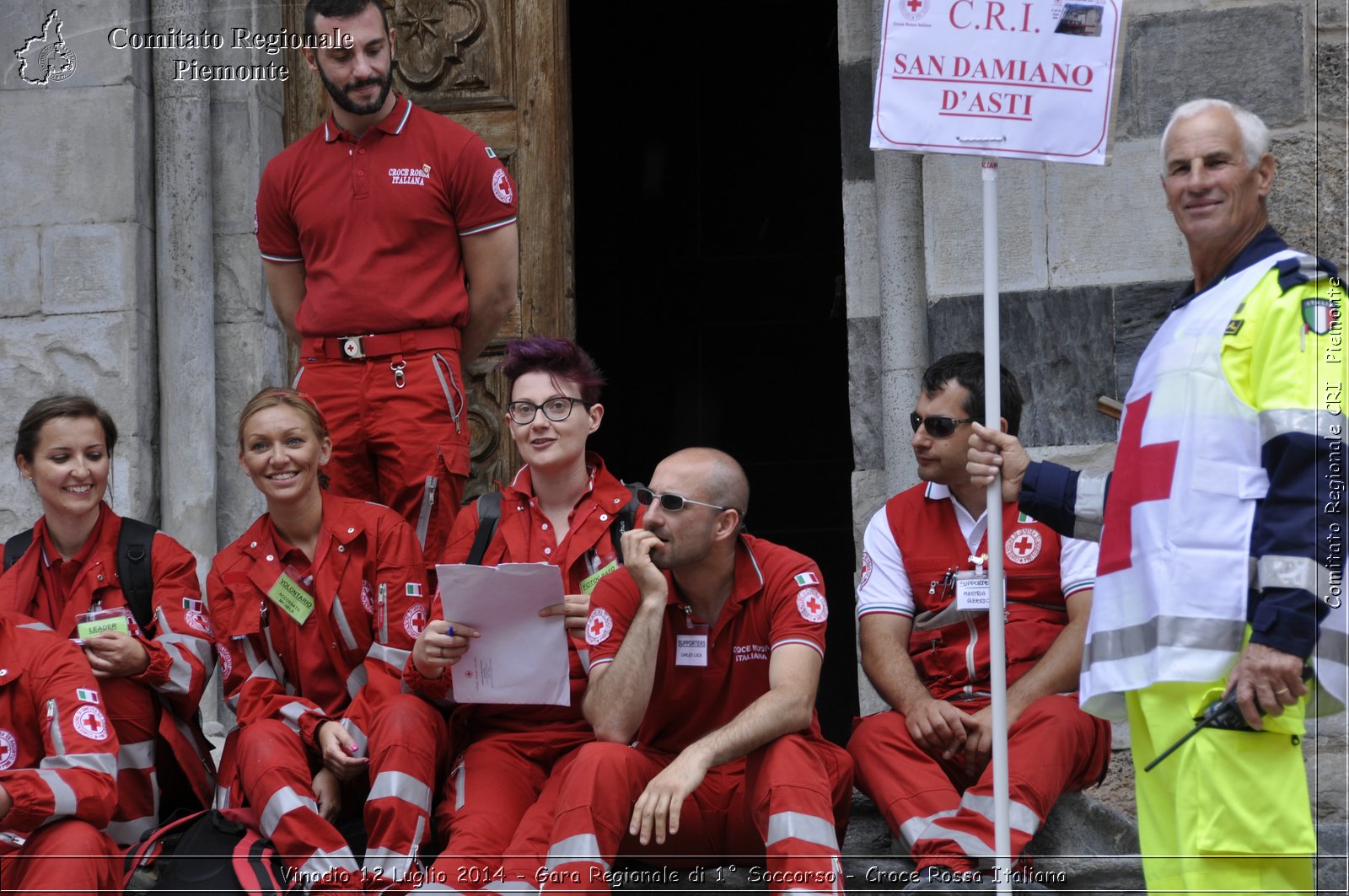 Vinadio 12 Luglio 2014 - Gara Regionale di 1 Soccorso - Croce Rossa Italiana- Comitato Regionale del Piemonte