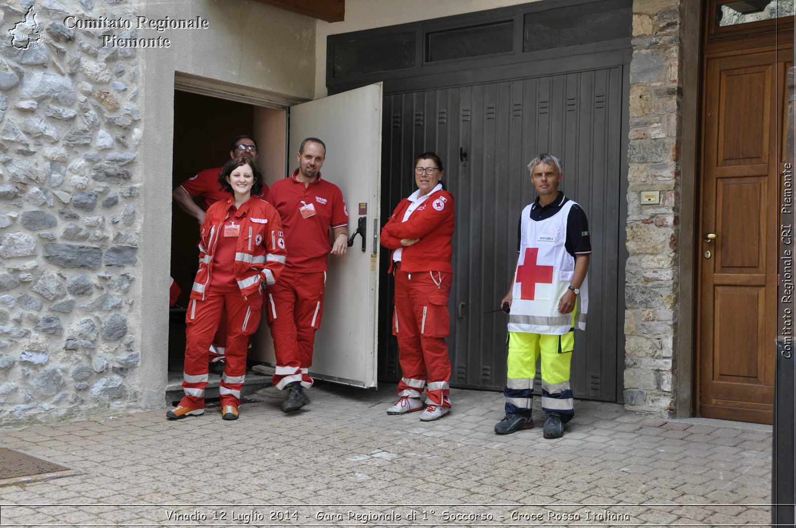 Vinadio 12 Luglio 2014 - Gara Regionale di 1 Soccorso - Croce Rossa Italiana- Comitato Regionale del Piemonte