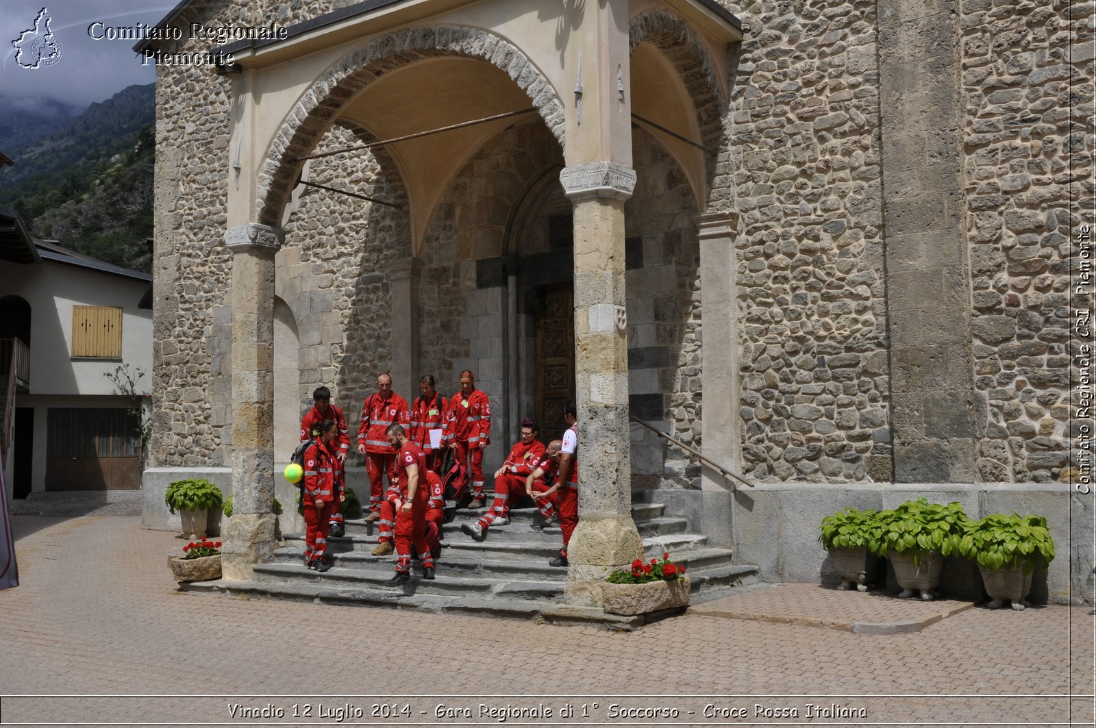 Vinadio 12 Luglio 2014 - Gara Regionale di 1 Soccorso - Croce Rossa Italiana- Comitato Regionale del Piemonte