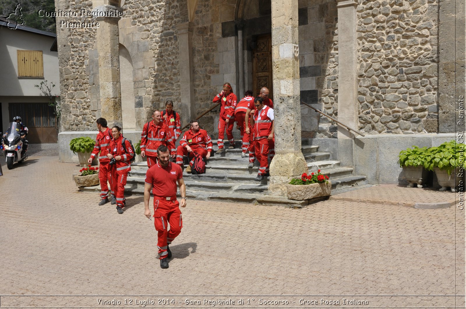 Vinadio 12 Luglio 2014 - Gara Regionale di 1 Soccorso - Croce Rossa Italiana- Comitato Regionale del Piemonte