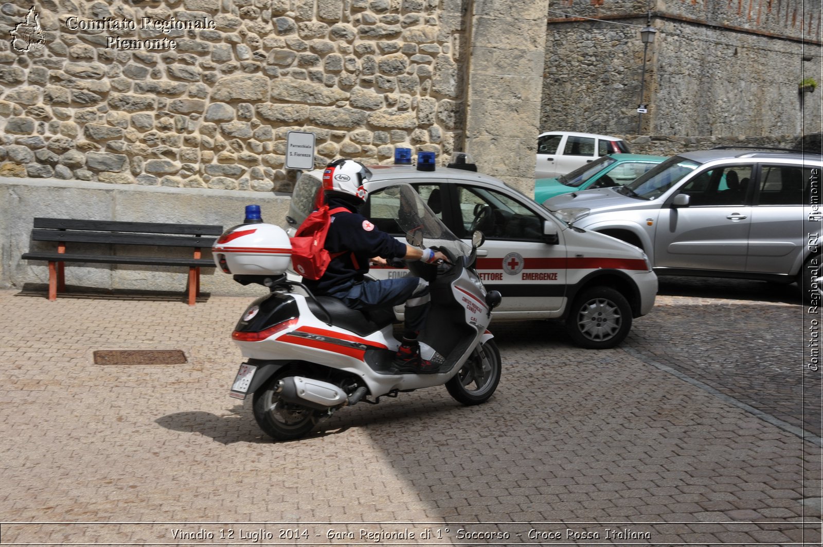 Vinadio 12 Luglio 2014 - Gara Regionale di 1 Soccorso - Croce Rossa Italiana- Comitato Regionale del Piemonte