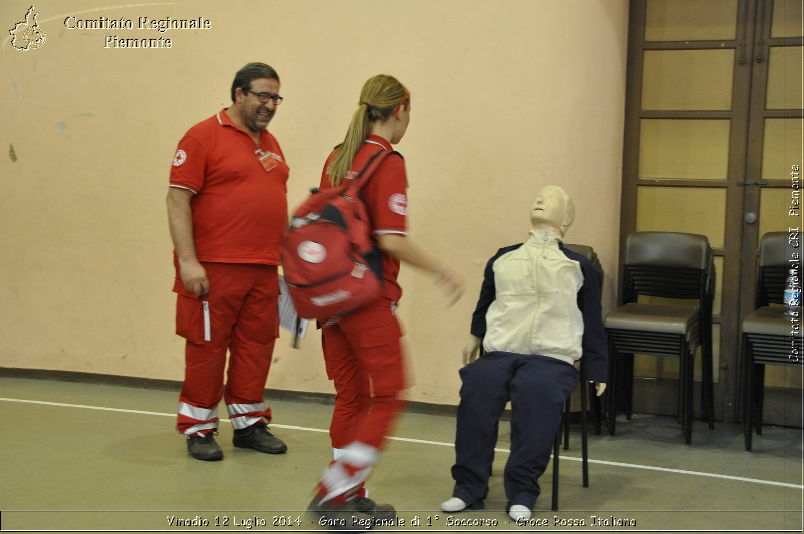 Vinadio 12 Luglio 2014 - Gara Regionale di 1 Soccorso - Croce Rossa Italiana- Comitato Regionale del Piemonte