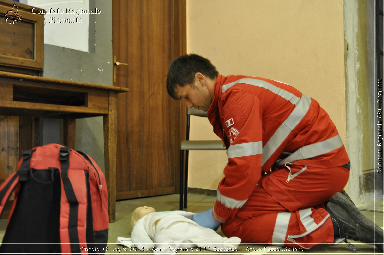 Vinadio 12 Luglio 2014 - Gara Regionale di 1 Soccorso - Croce Rossa Italiana- Comitato Regionale del Piemonte