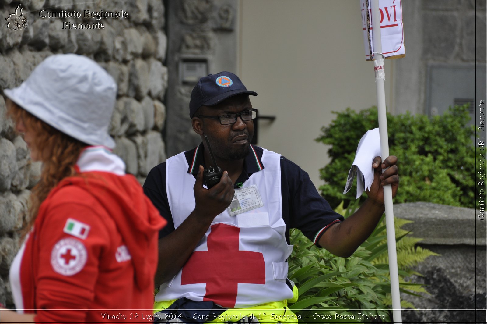 Vinadio 12 Luglio 2014 - Gara Regionale di 1 Soccorso - Croce Rossa Italiana- Comitato Regionale del Piemonte