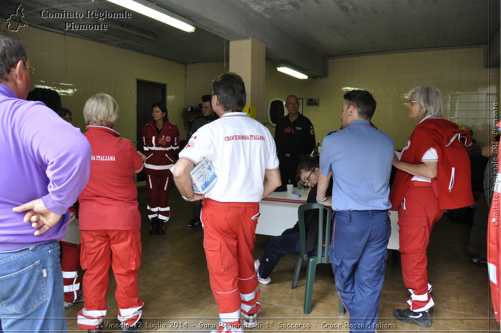 Vinadio 12 Luglio 2014 - Gara Regionale di 1 Soccorso - Croce Rossa Italiana- Comitato Regionale del Piemonte