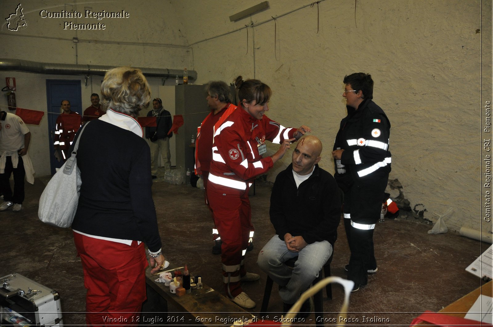 Vinadio 12 Luglio 2014 - Gara Regionale di 1 Soccorso - Croce Rossa Italiana- Comitato Regionale del Piemonte