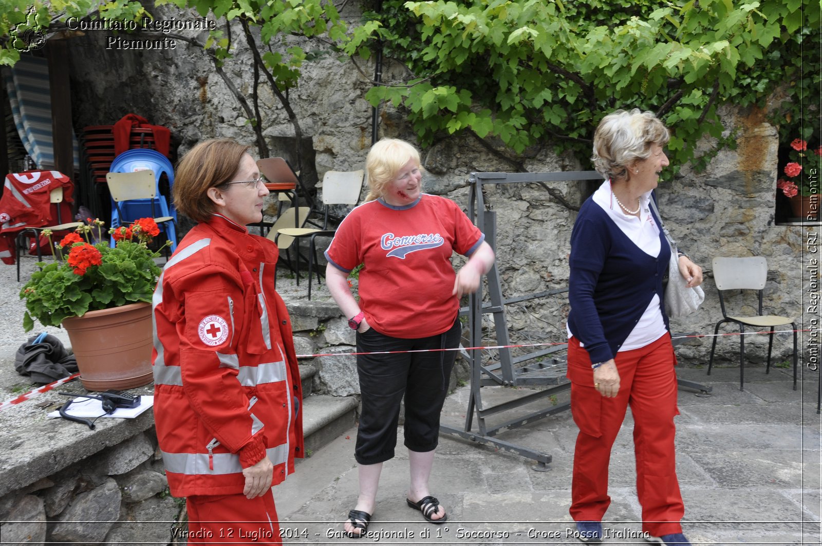 Vinadio 12 Luglio 2014 - Gara Regionale di 1 Soccorso - Croce Rossa Italiana- Comitato Regionale del Piemonte