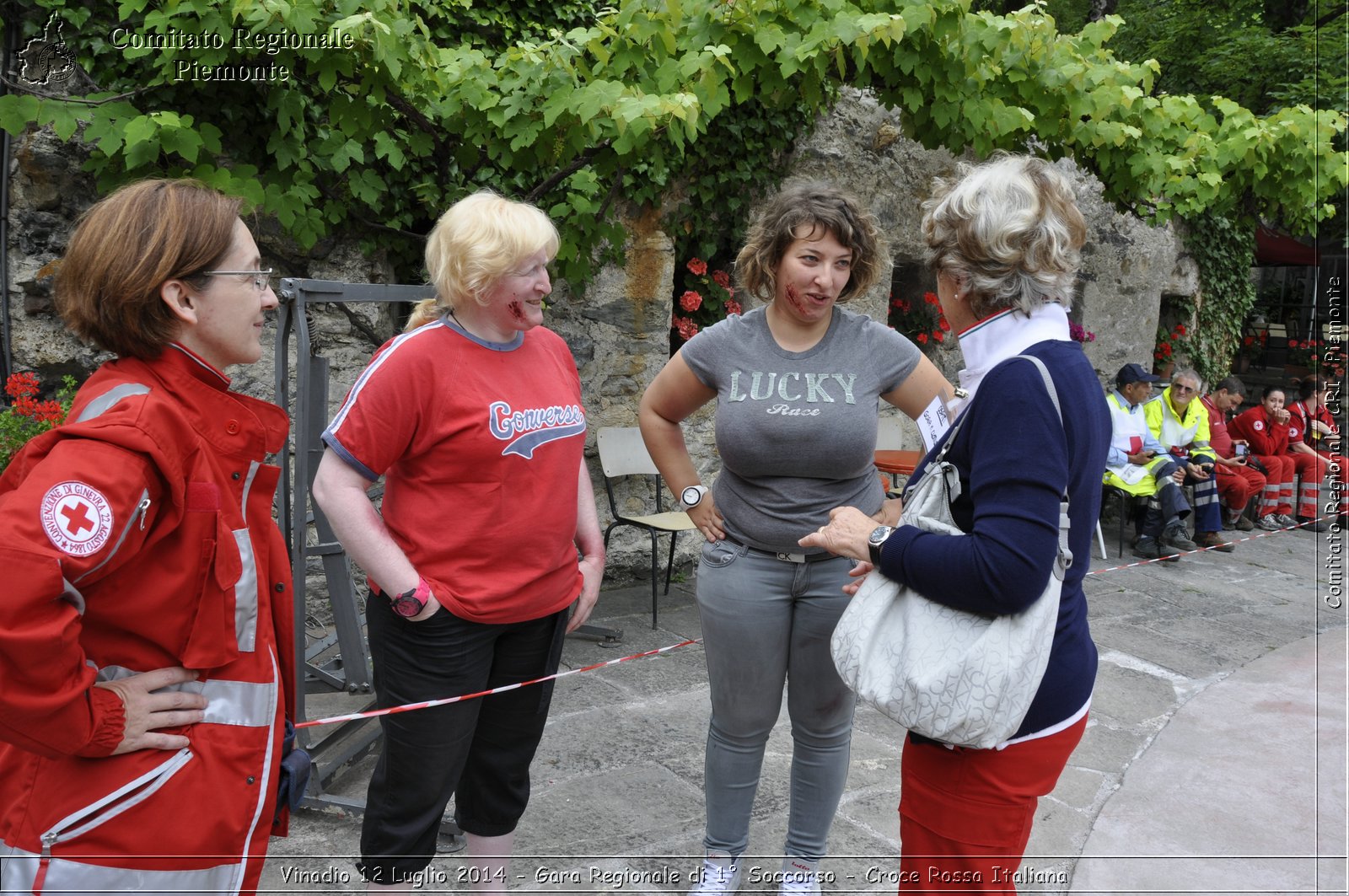 Vinadio 12 Luglio 2014 - Gara Regionale di 1 Soccorso - Croce Rossa Italiana- Comitato Regionale del Piemonte